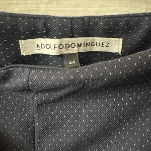 Adolfo Dominguez Dark Gray Patterned Blazer